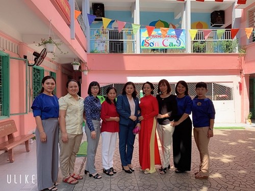 Ngày 29/3/2019, Phòng Mầm non - Sở GD-ĐT đi giám sát kiểm tra hoạt động chuyên môn của Giáo dục mầm non quận Phú Nhuận.